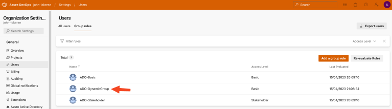 Simplify Azure DevOps License Management with Group Rules – John ...