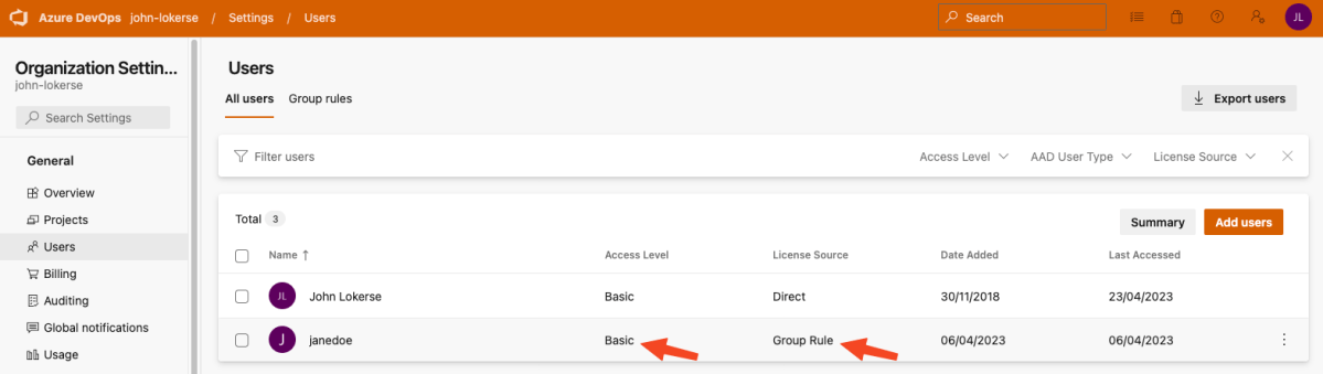 Simplify Azure DevOps License Management with Group Rules – Azure Cloud ...