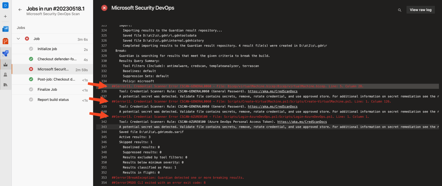 Secret scanning in Azure DevOps with Defender for DevOps – John Lokerse ...