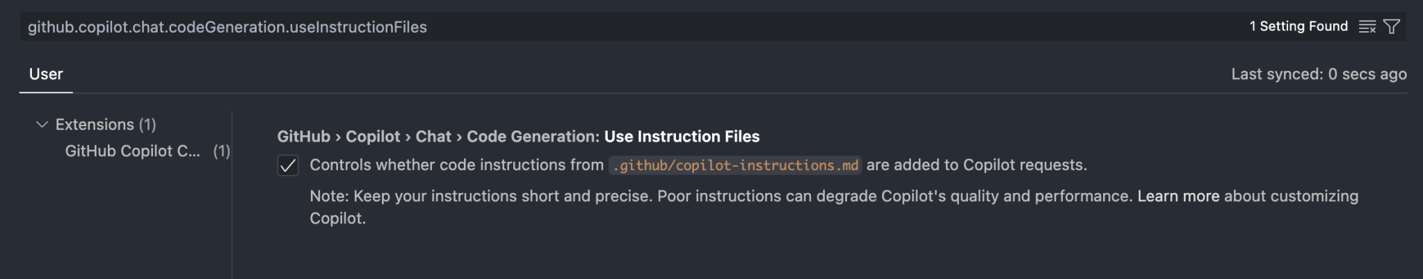 Improve code generation with custom instructions for GitHub Copilot ...